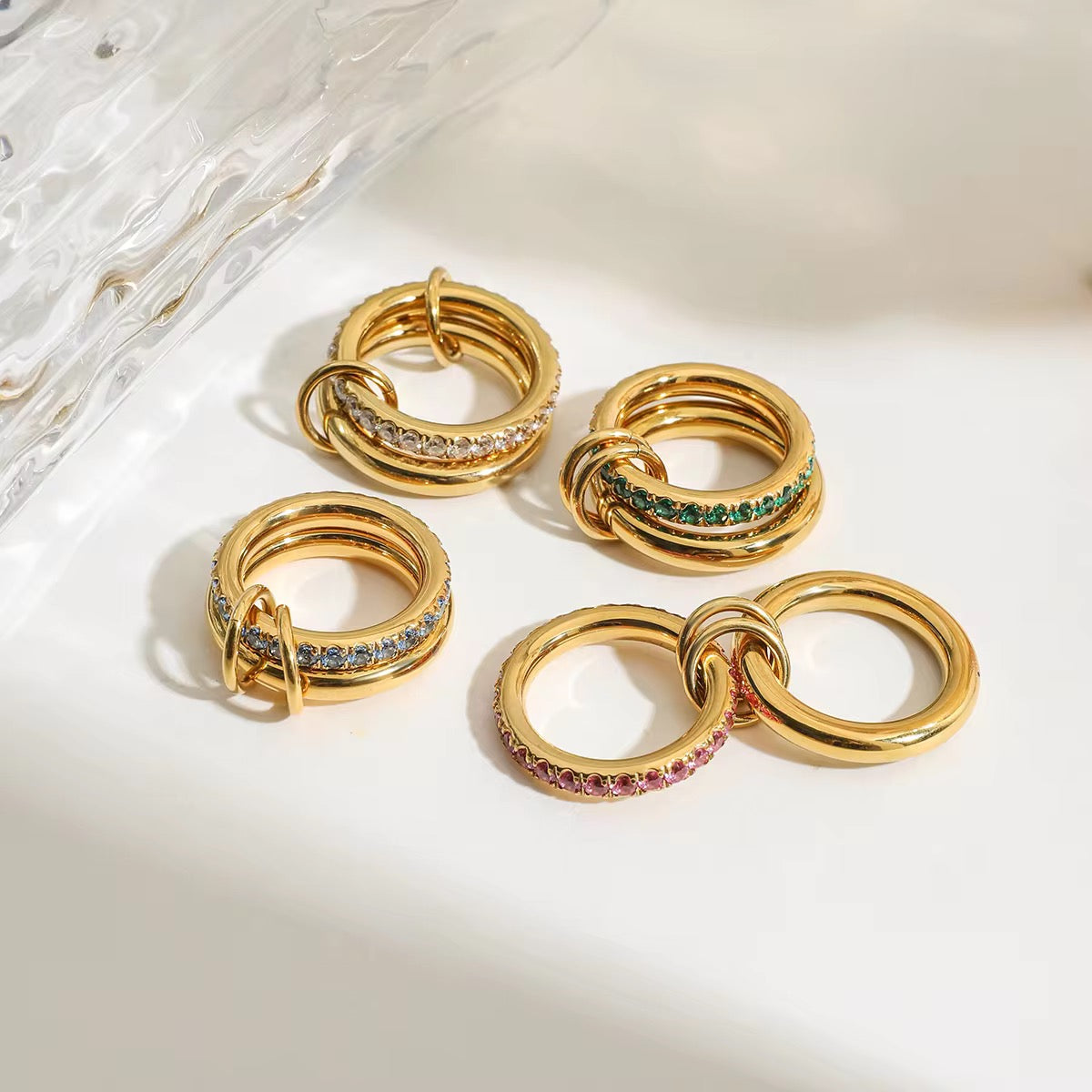 Double Layer Ring(Size 7)