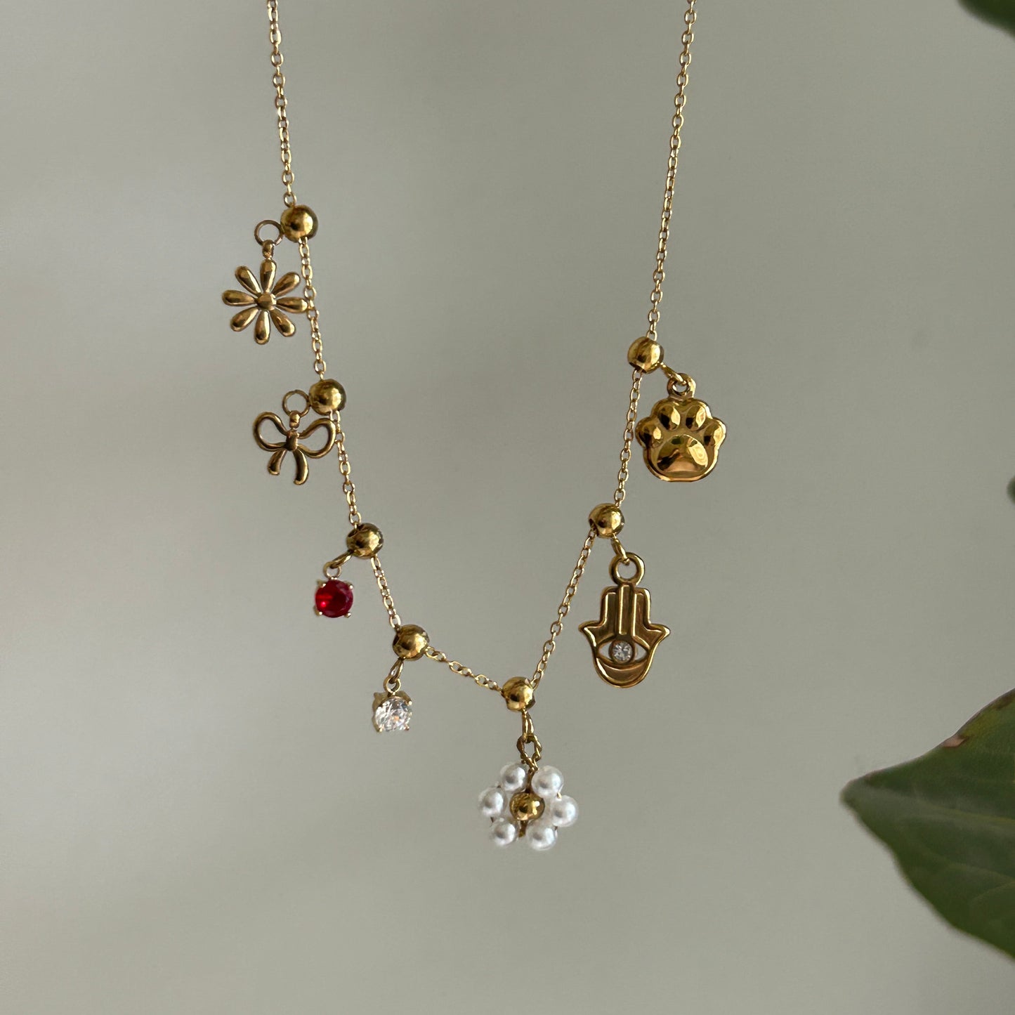 Bow Knot Needle Charm