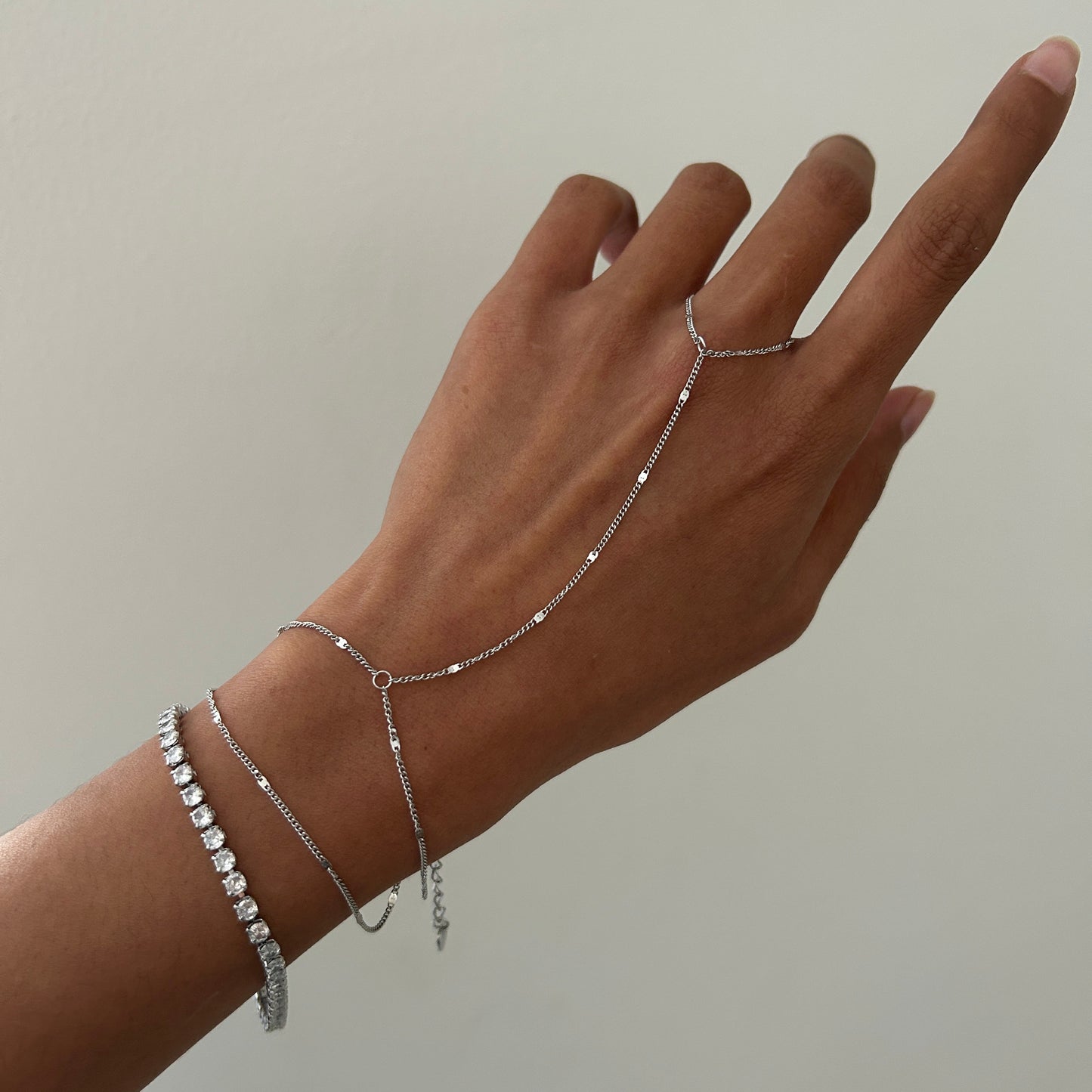 Silver Handchain