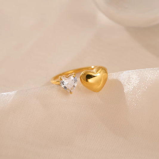 Dual Heart Ring