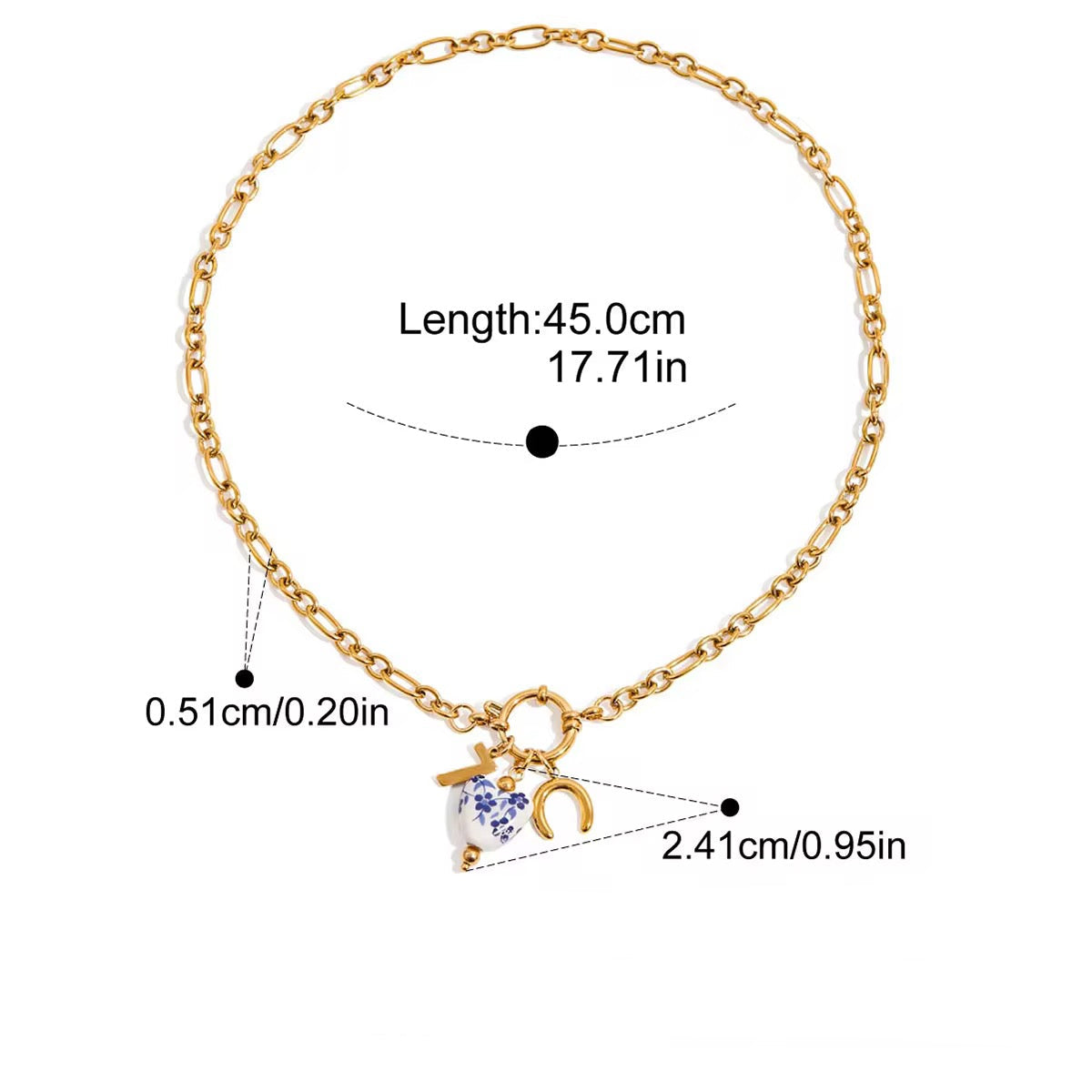 Charm Trio Necklace