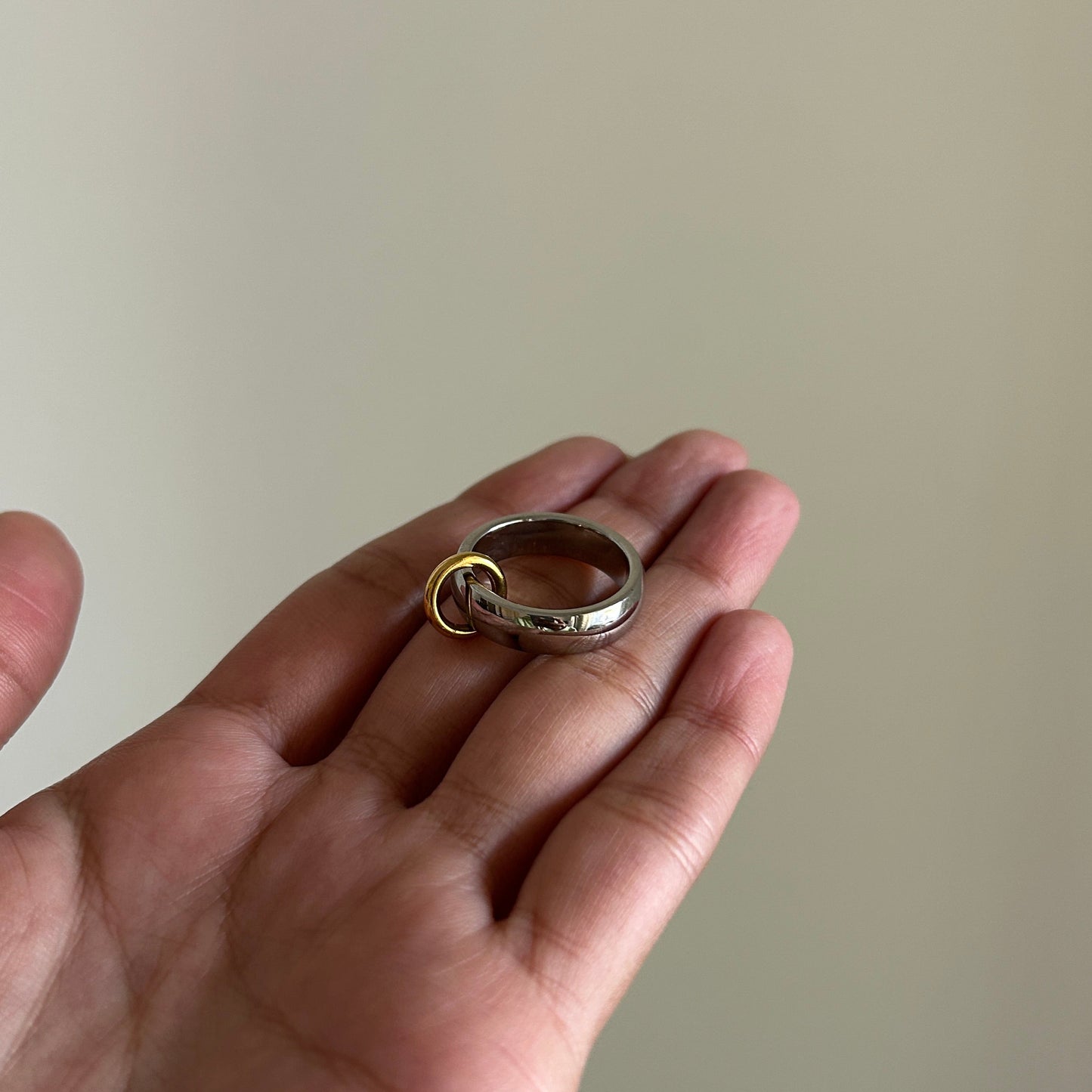 Gold Loop Ring