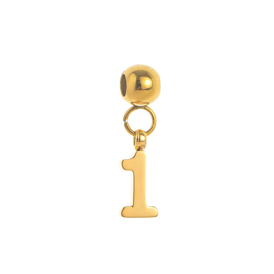 Numeric Needle Charm