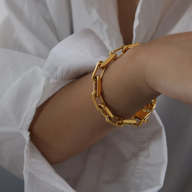 Thick Chain Bracelet