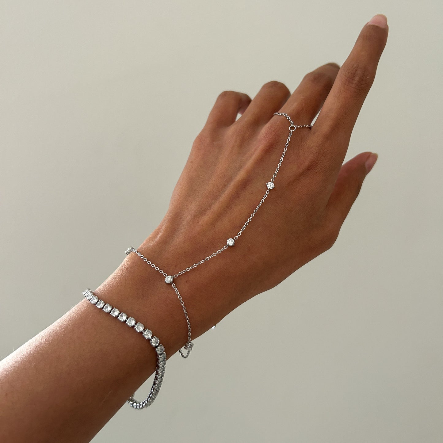 Silver Handchain