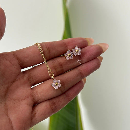 Blossom Studs-Pink