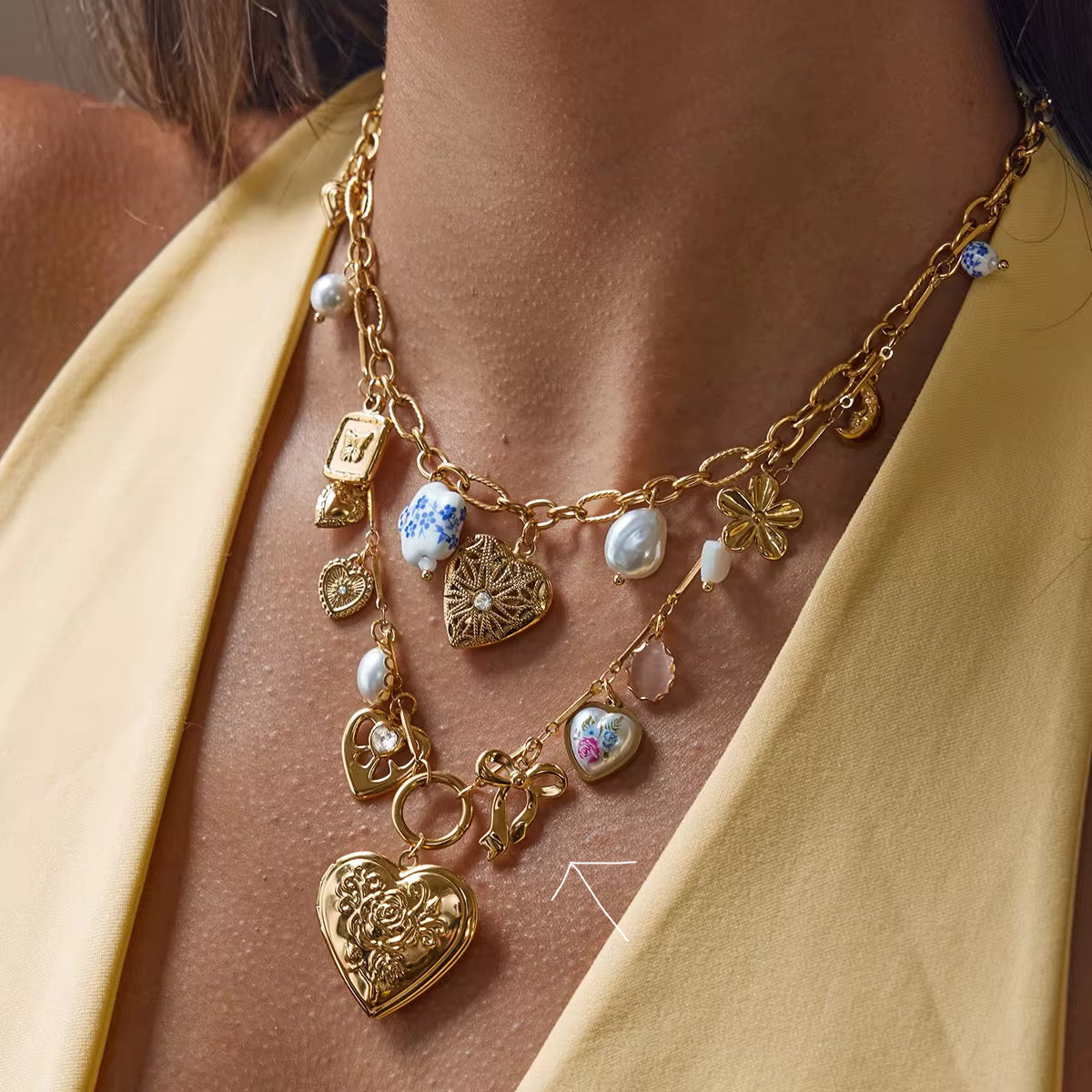 Garden Charm Necklace