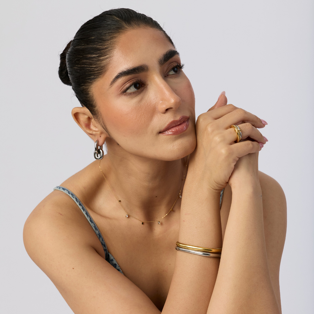 Squoval Bangle