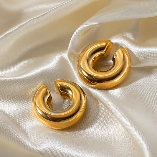 Chunky Earcuff-Gold