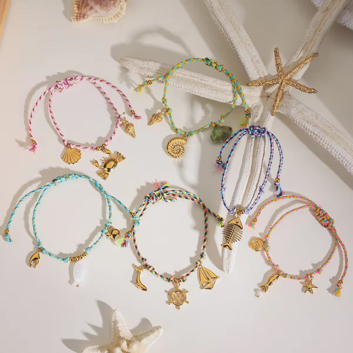 Rope Charm Bracelet