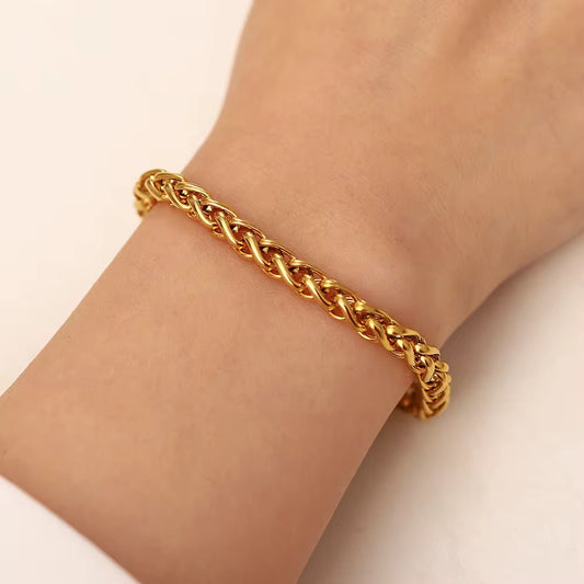Cable Stacking Bracelet