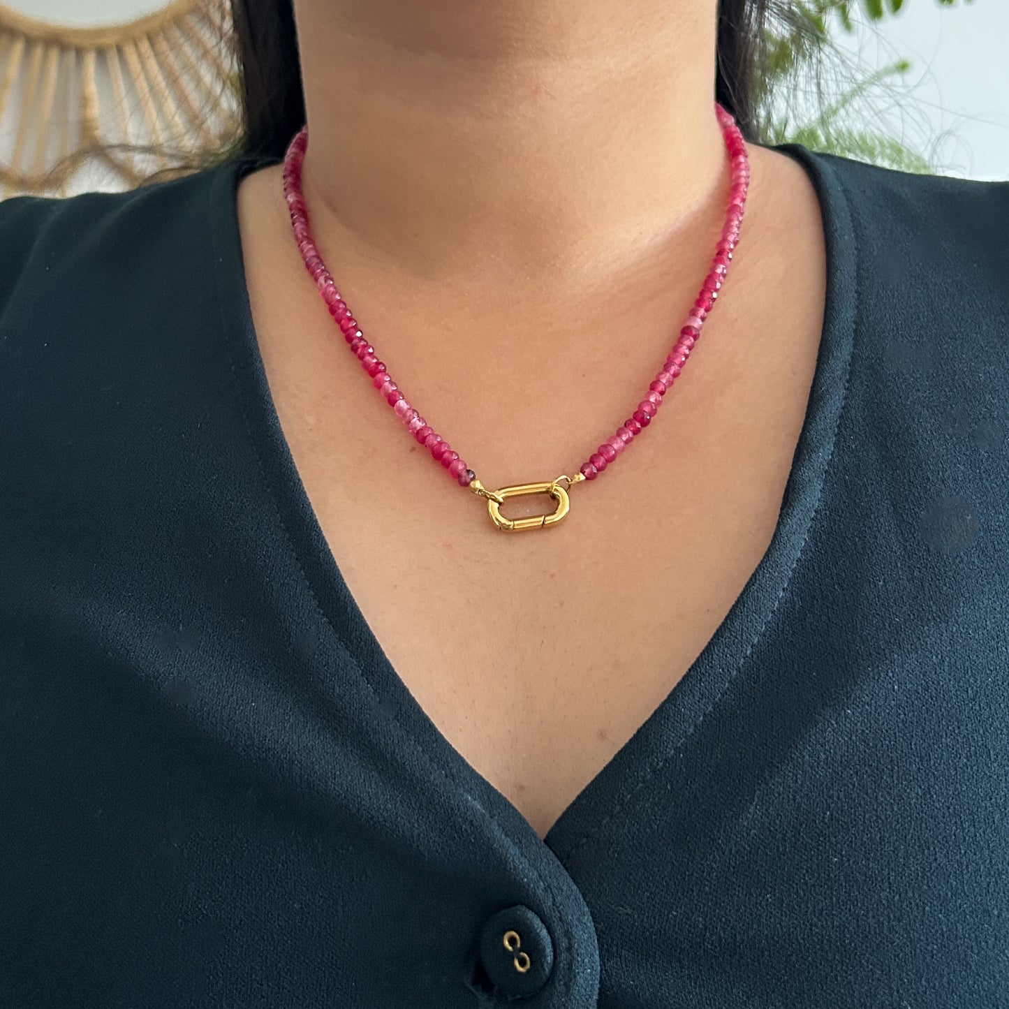 Ruby MYO Necklace