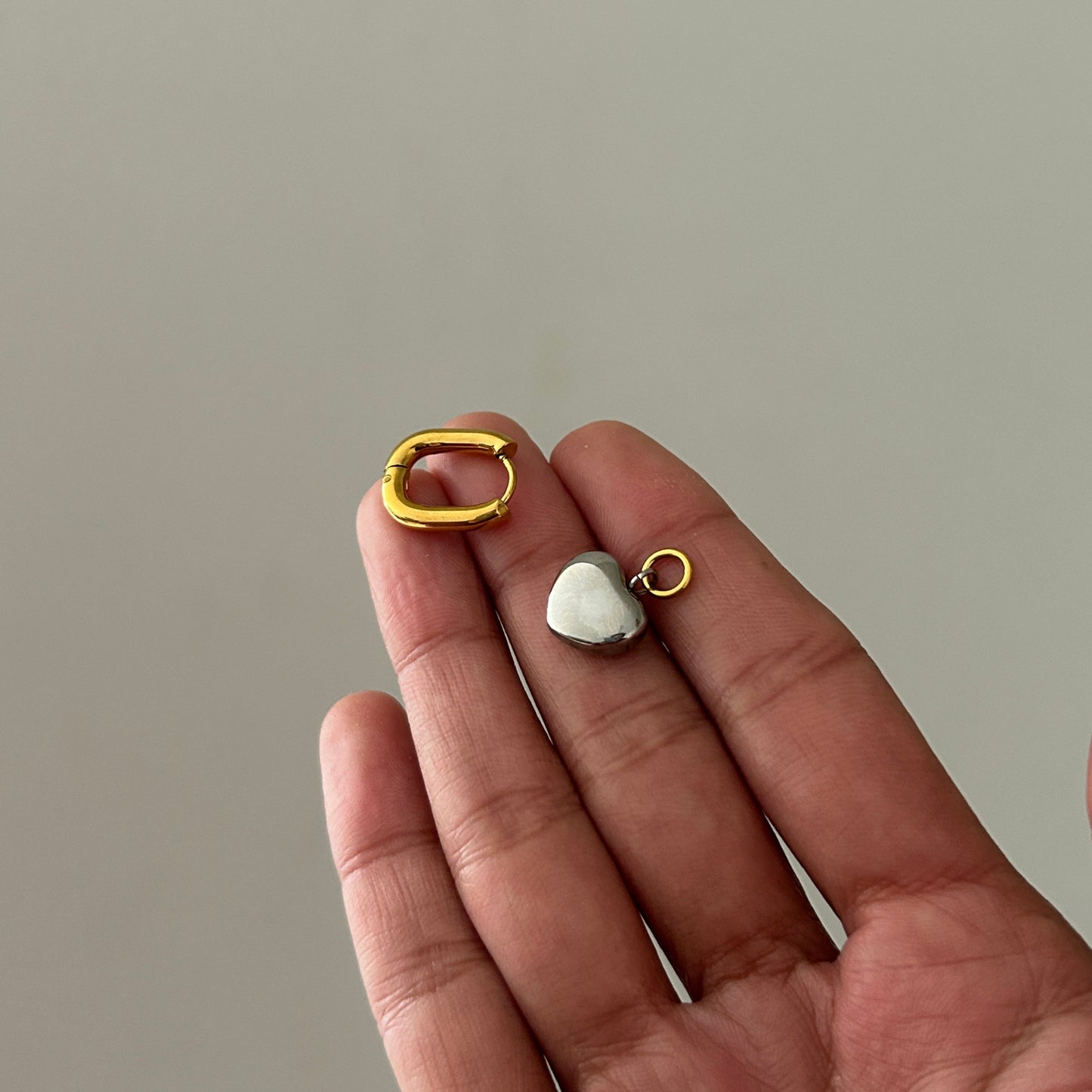 Mixed Heart Earrings