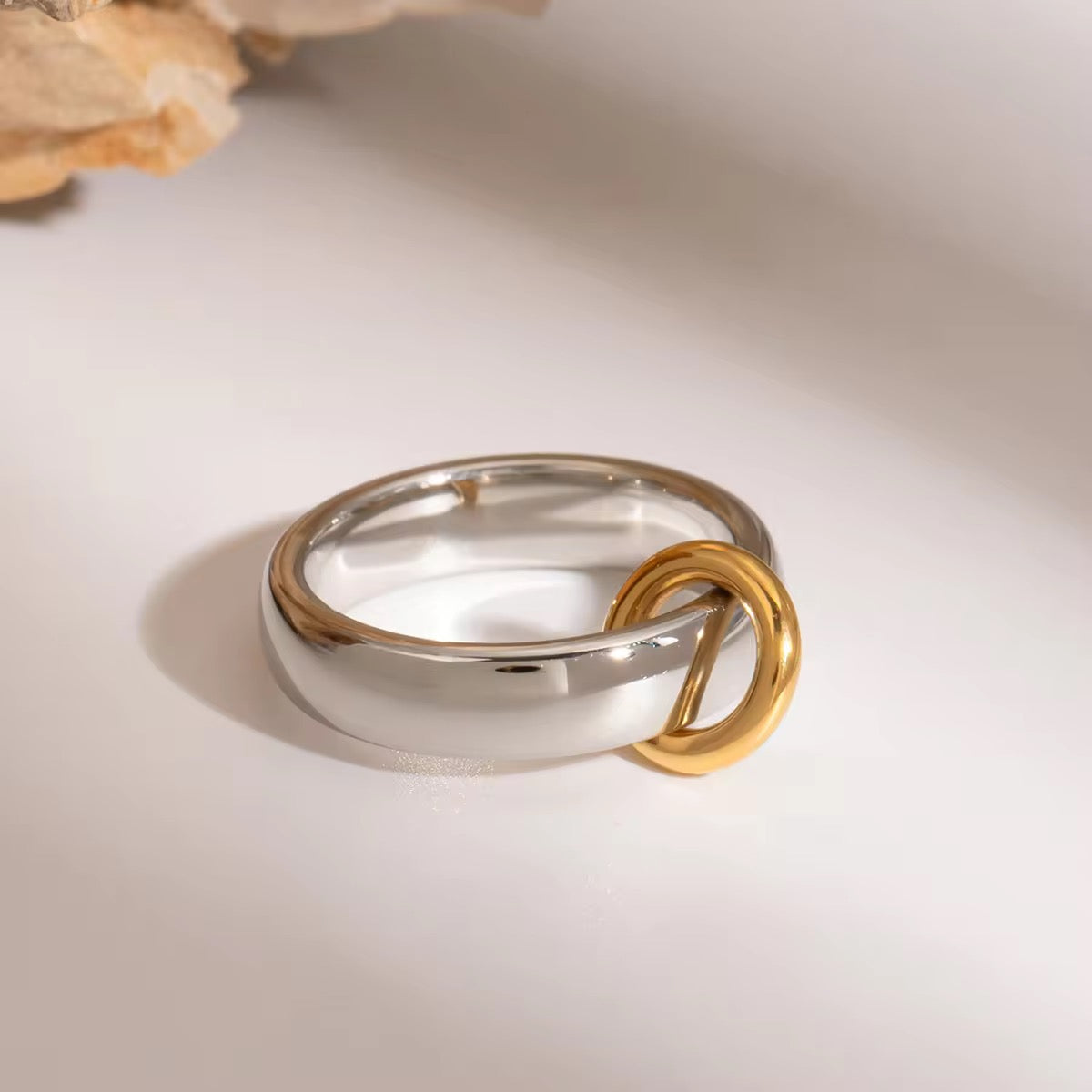 Gold Loop Ring