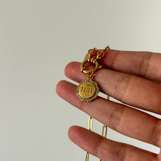 11:11 Gold Charm