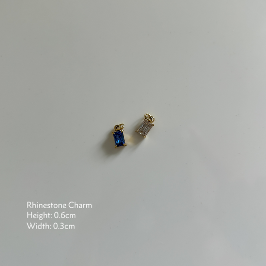 Tiny Rhinestone Charm