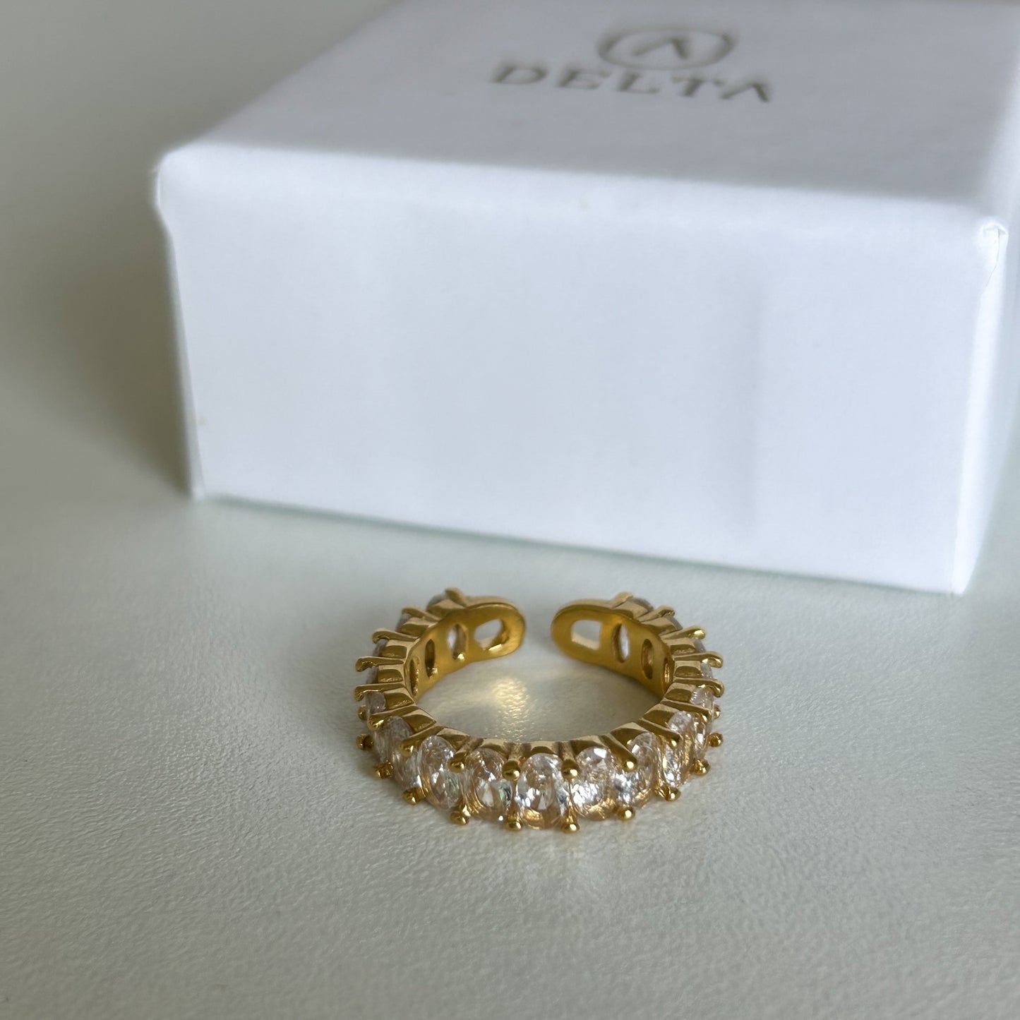 Oval Baguette Ring