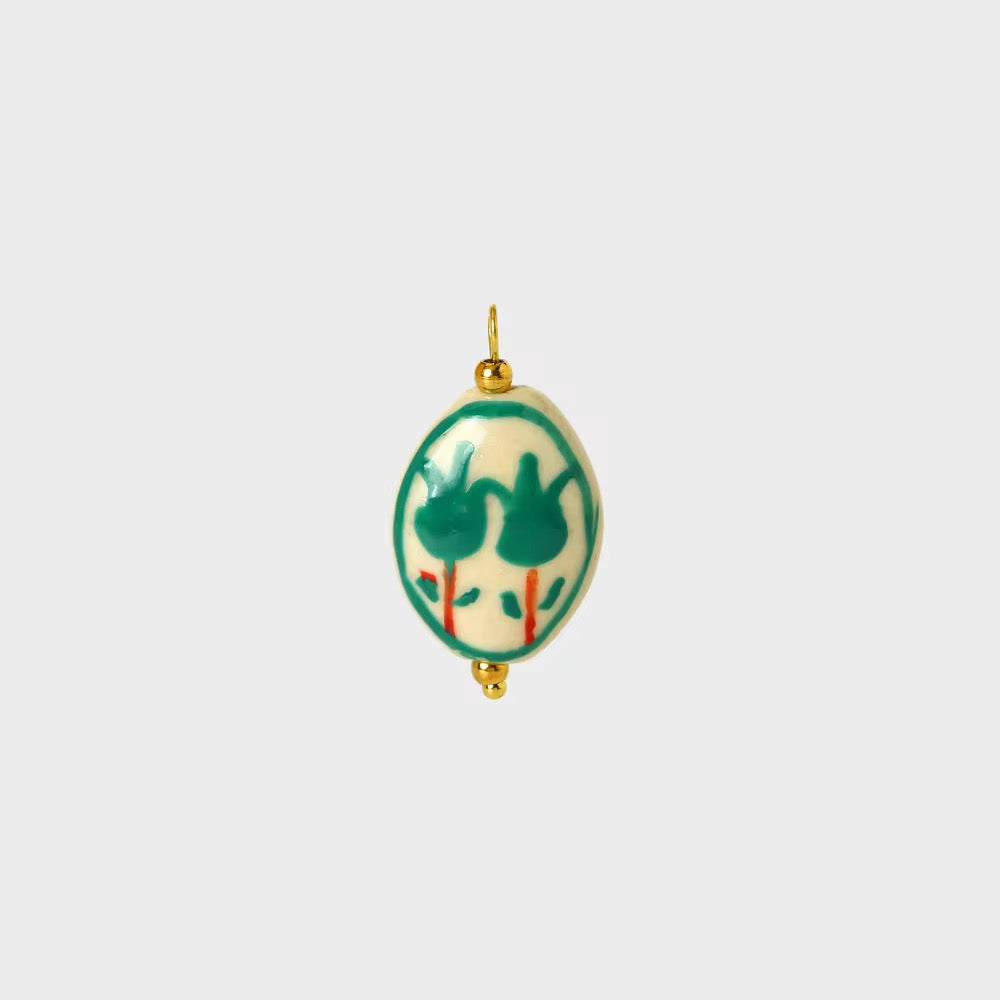 Painted Bloom Charm