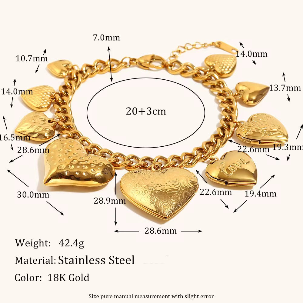 HeartKeeper Locket Bracelet