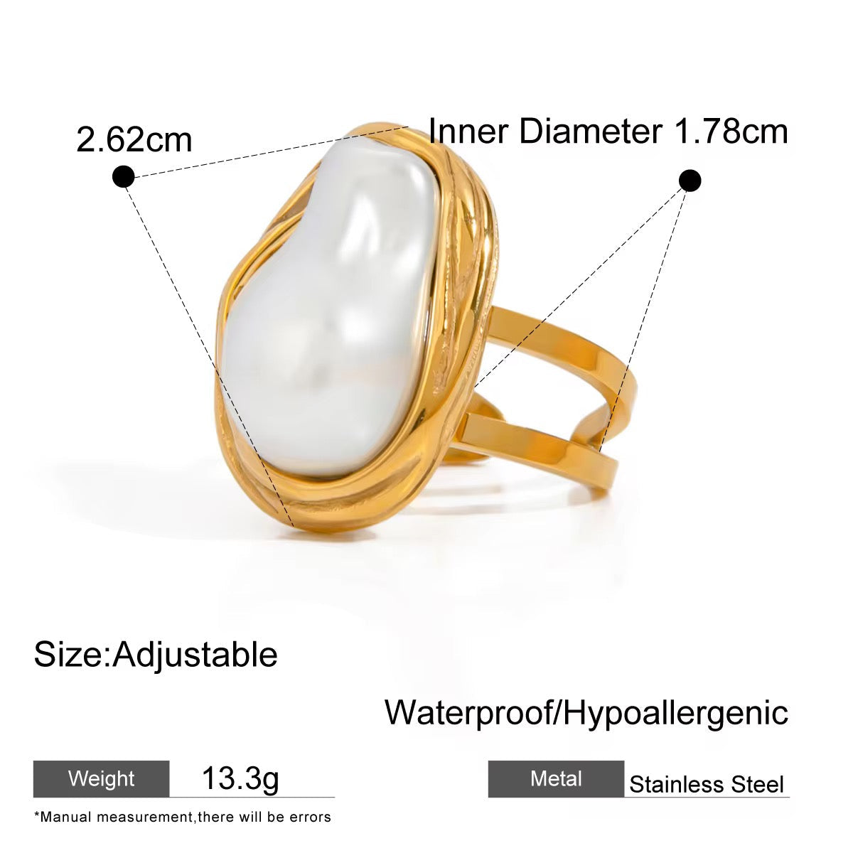 Baroque Chunky Ring