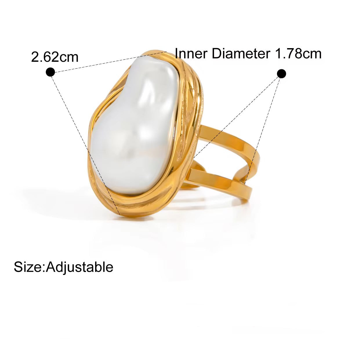 Baroque Chunky Ring