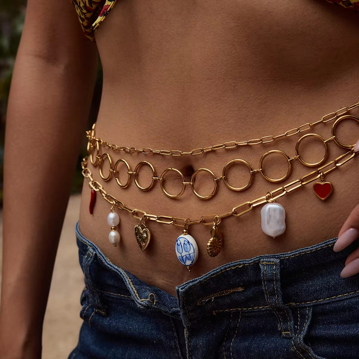 Paperclip Waist Chain