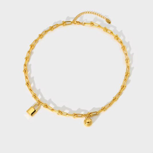 Ada Padlock Necklace