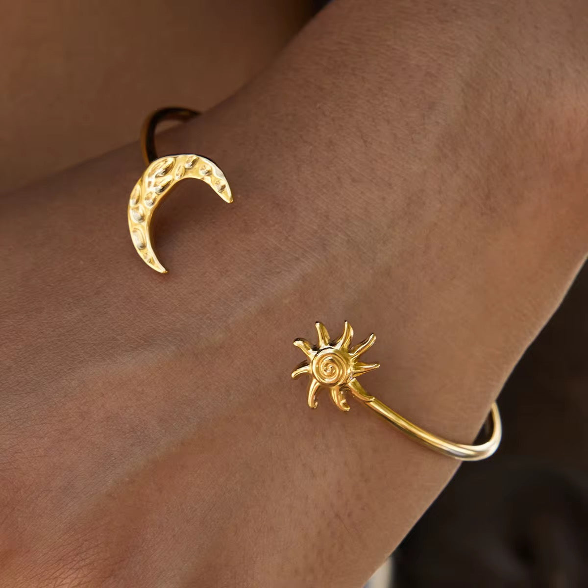 Sun & Moon Bangle