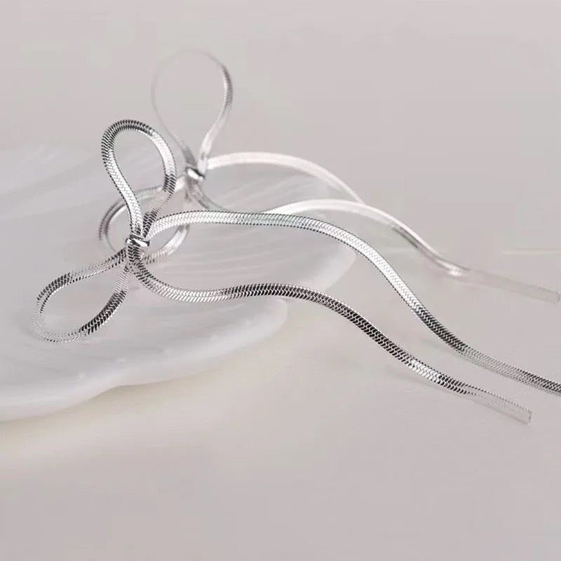 Ribbon Bow Earrings