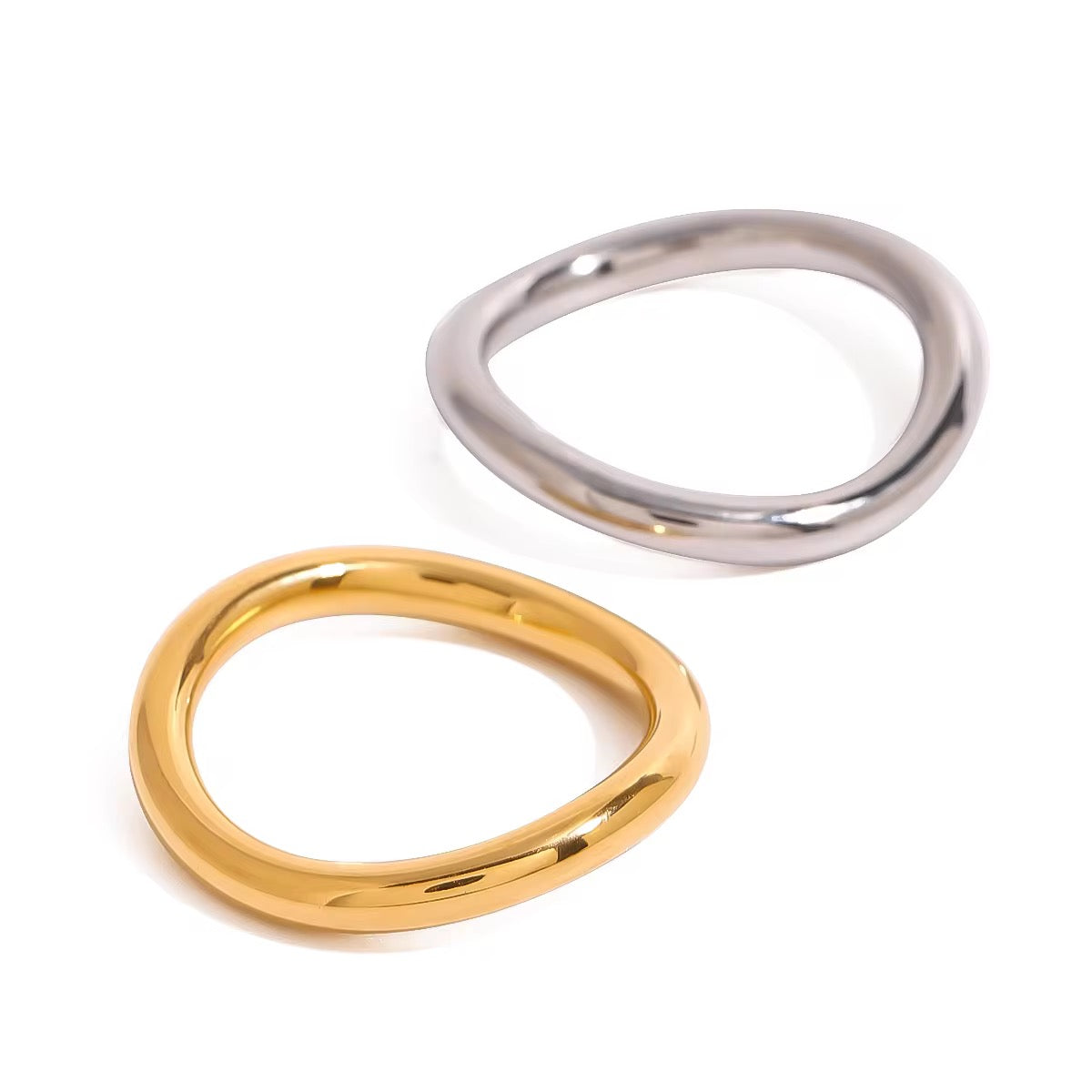 Wave Ring Set