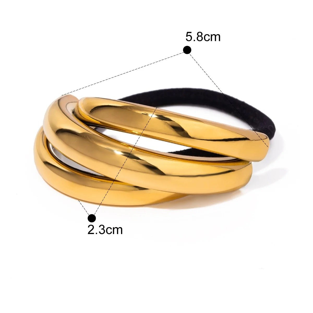 Layered Pony Cuff
