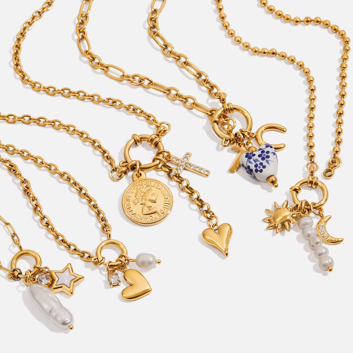 Charm Trio Necklace