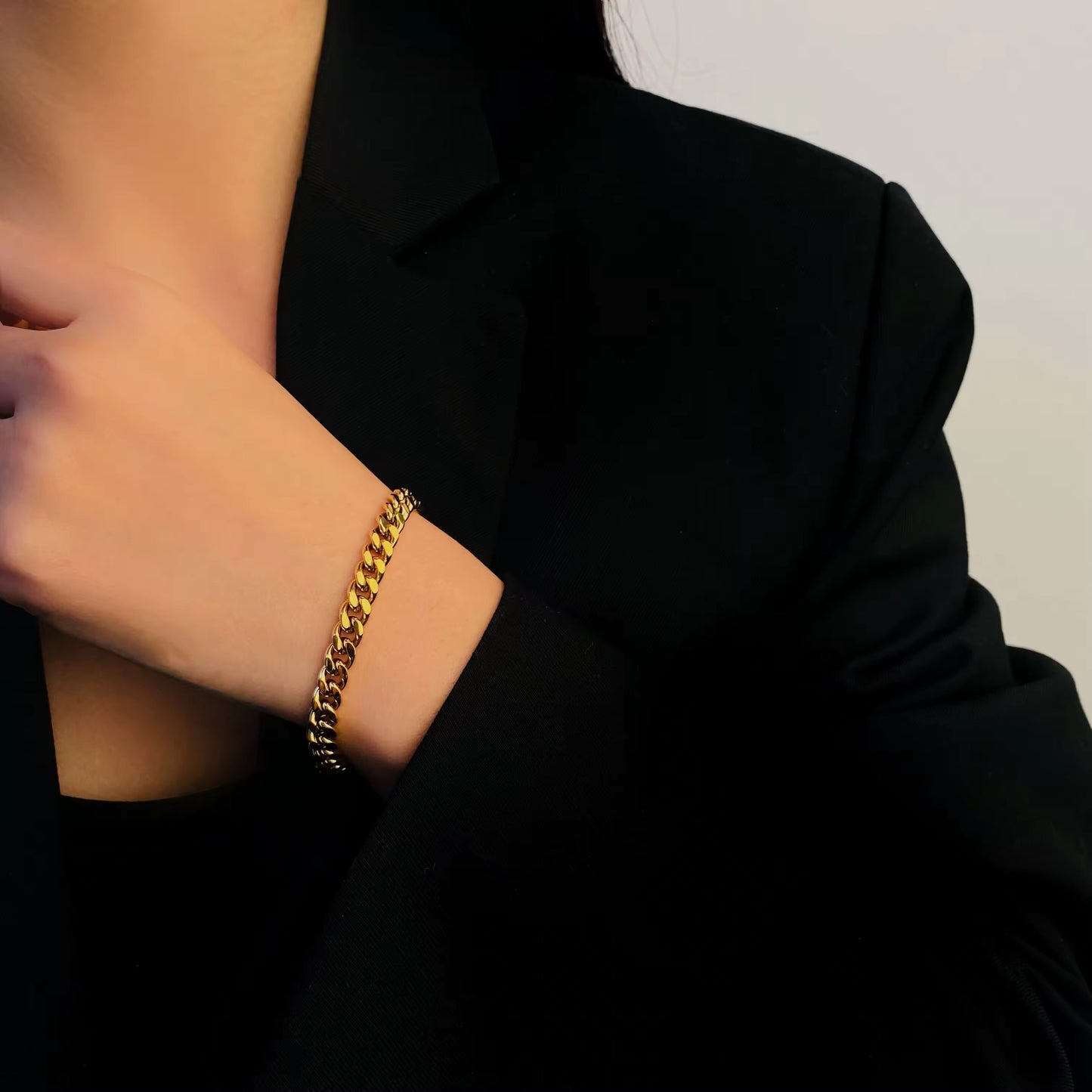 Cuban Multi Charm Bracelet