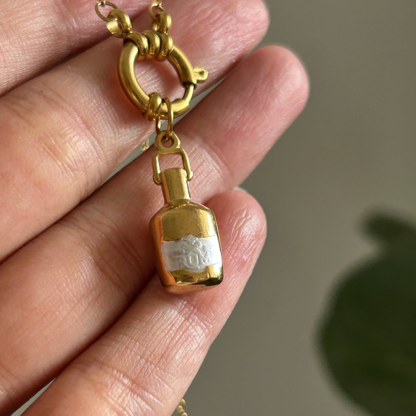 Rum Bottle Charm