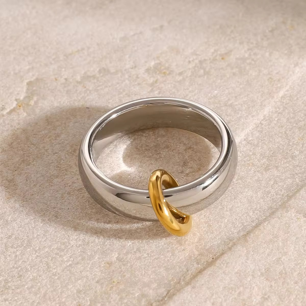Gold Loop Ring