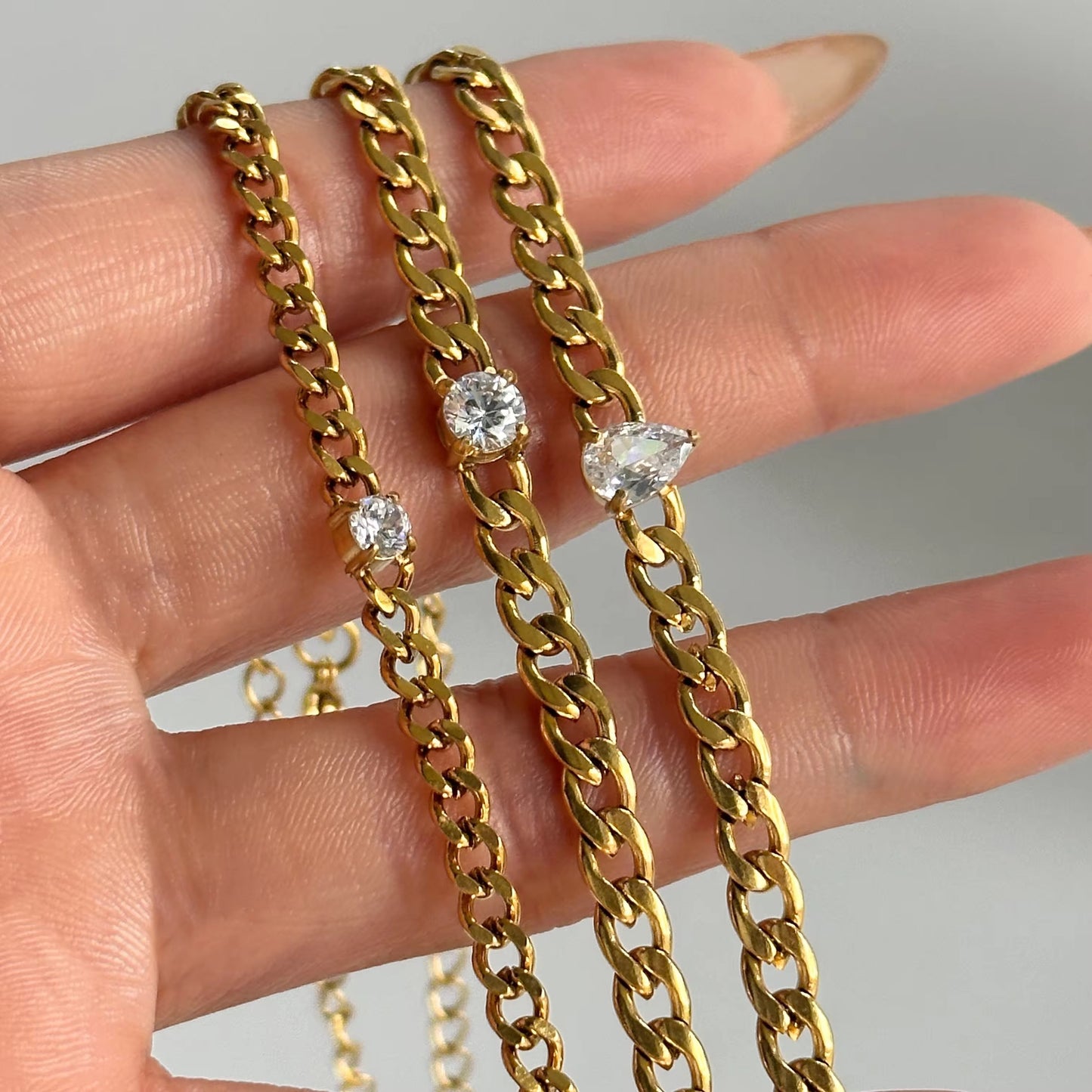 Minimal Cuban Bracelet