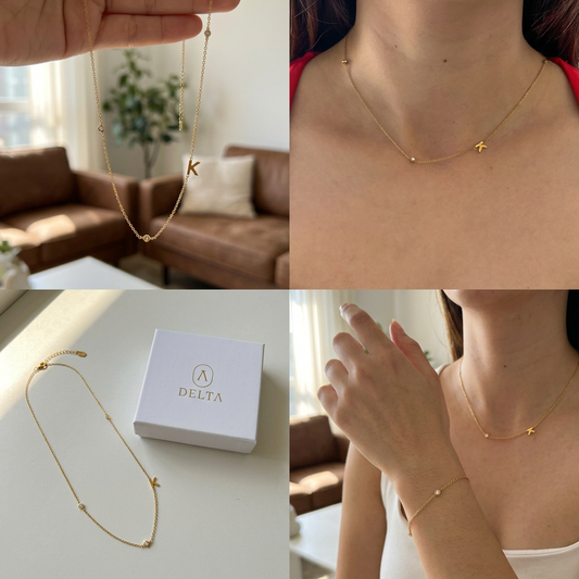 Dainty Alphabet Necklace