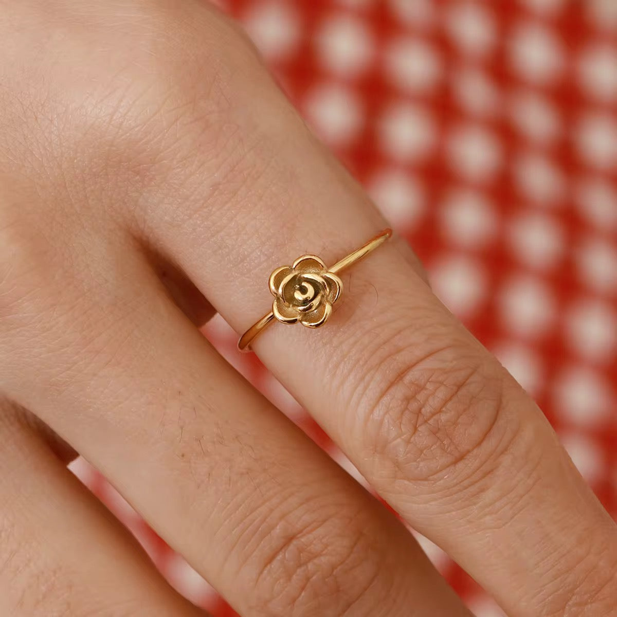 Rose Adjustable Ring