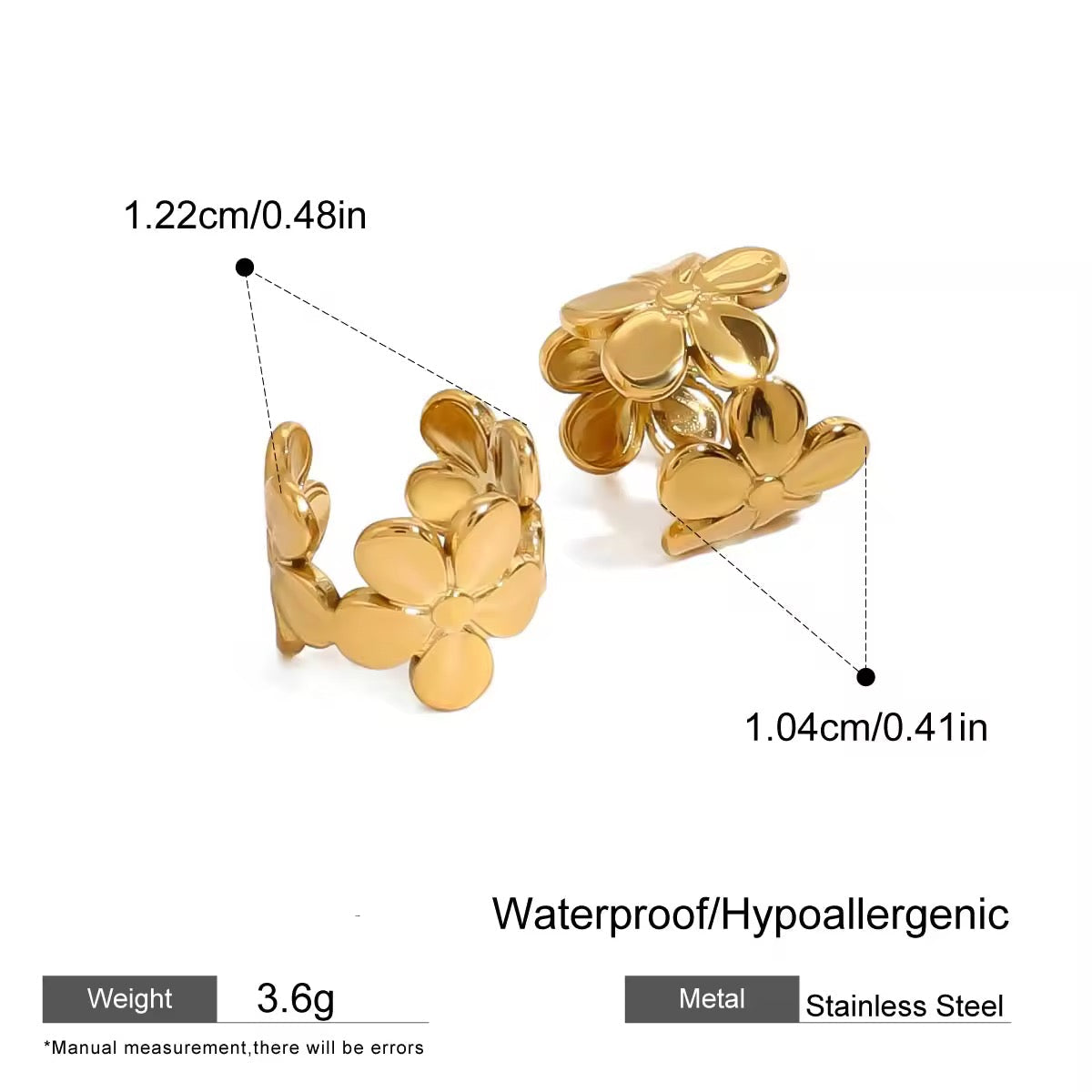 Flower Earcuff