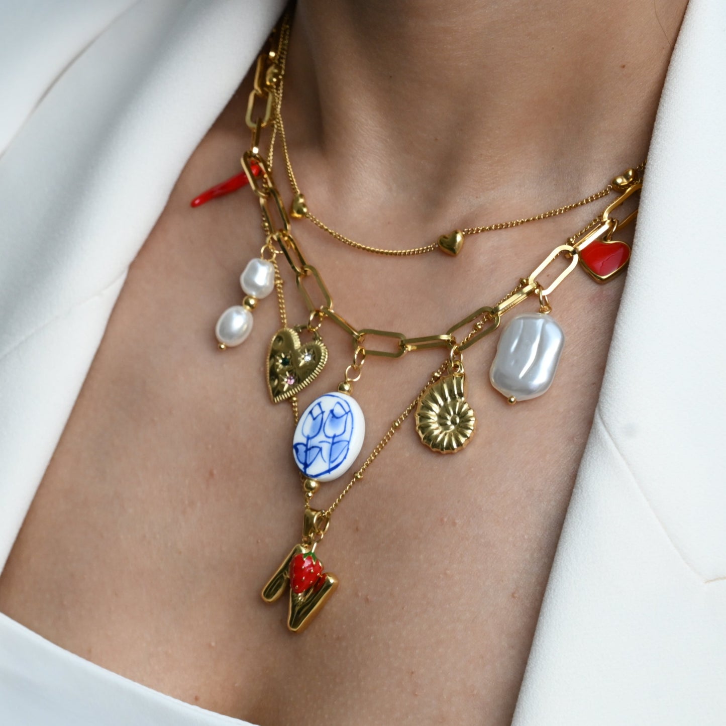 It Girl Charm Necklace