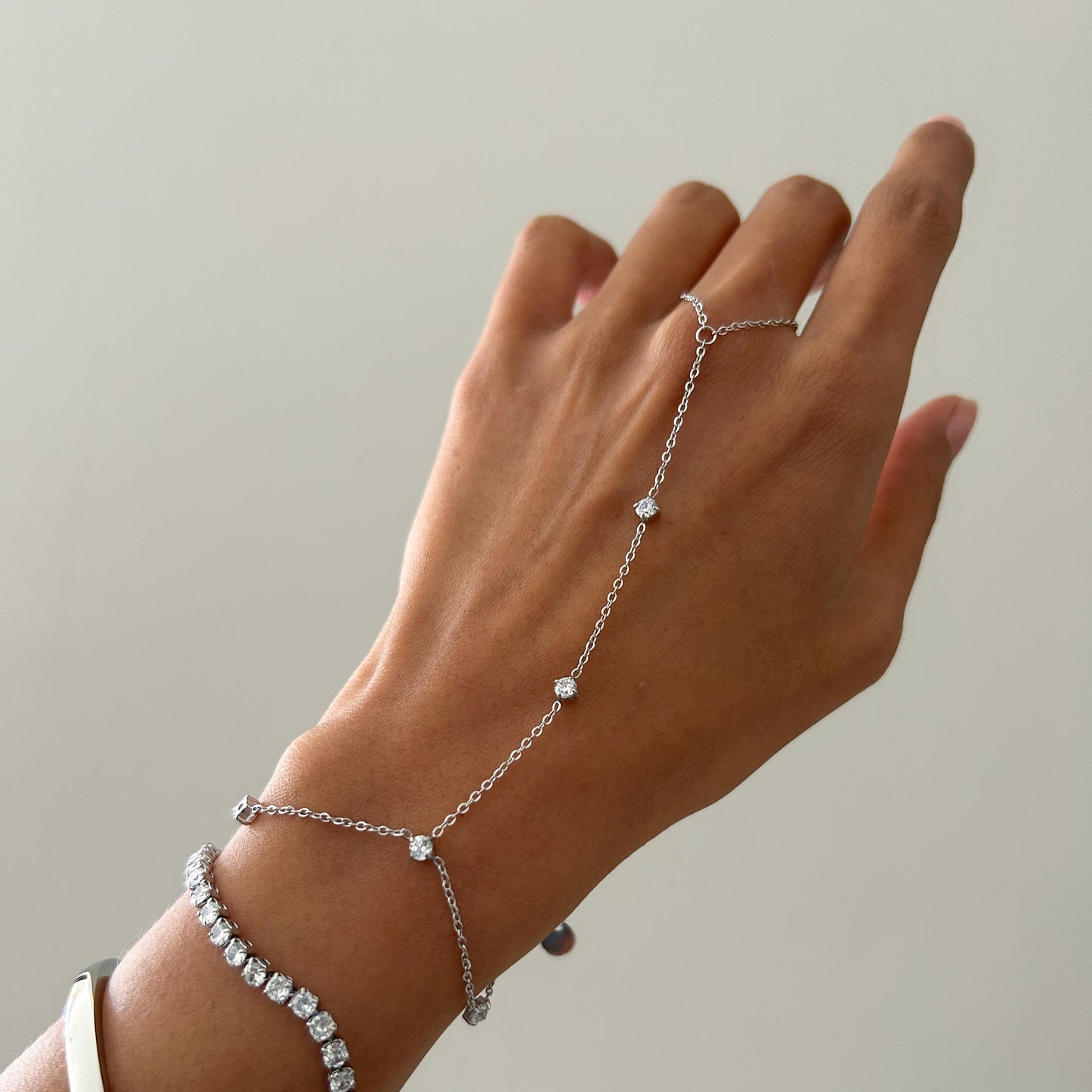 Silver Handchain