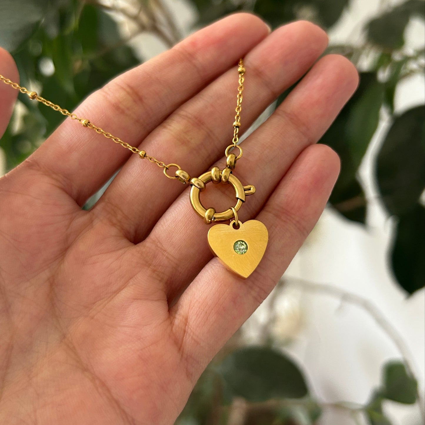 Heart With Single Stone