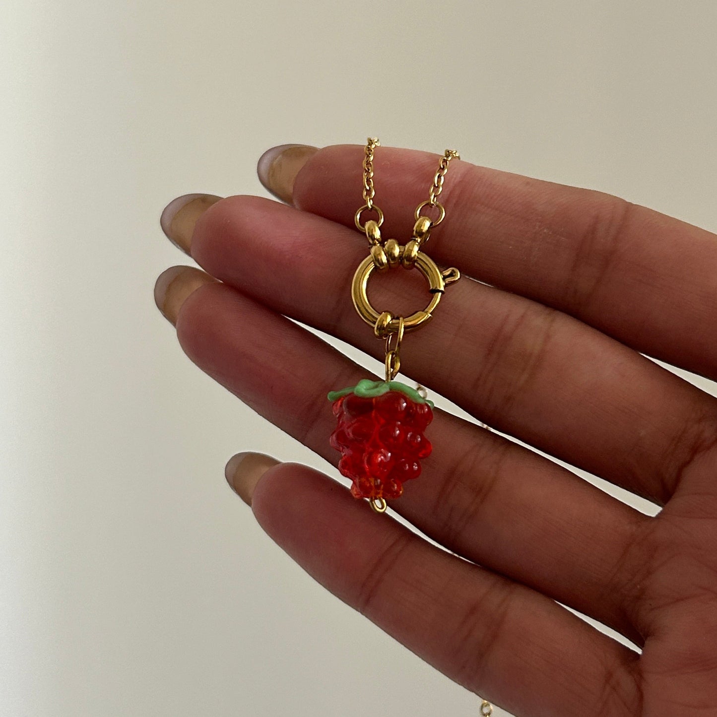 Glass Strawberry