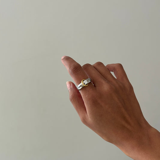 Gold Loop Ring