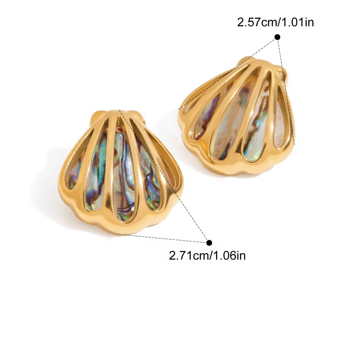 Mermaid Studs