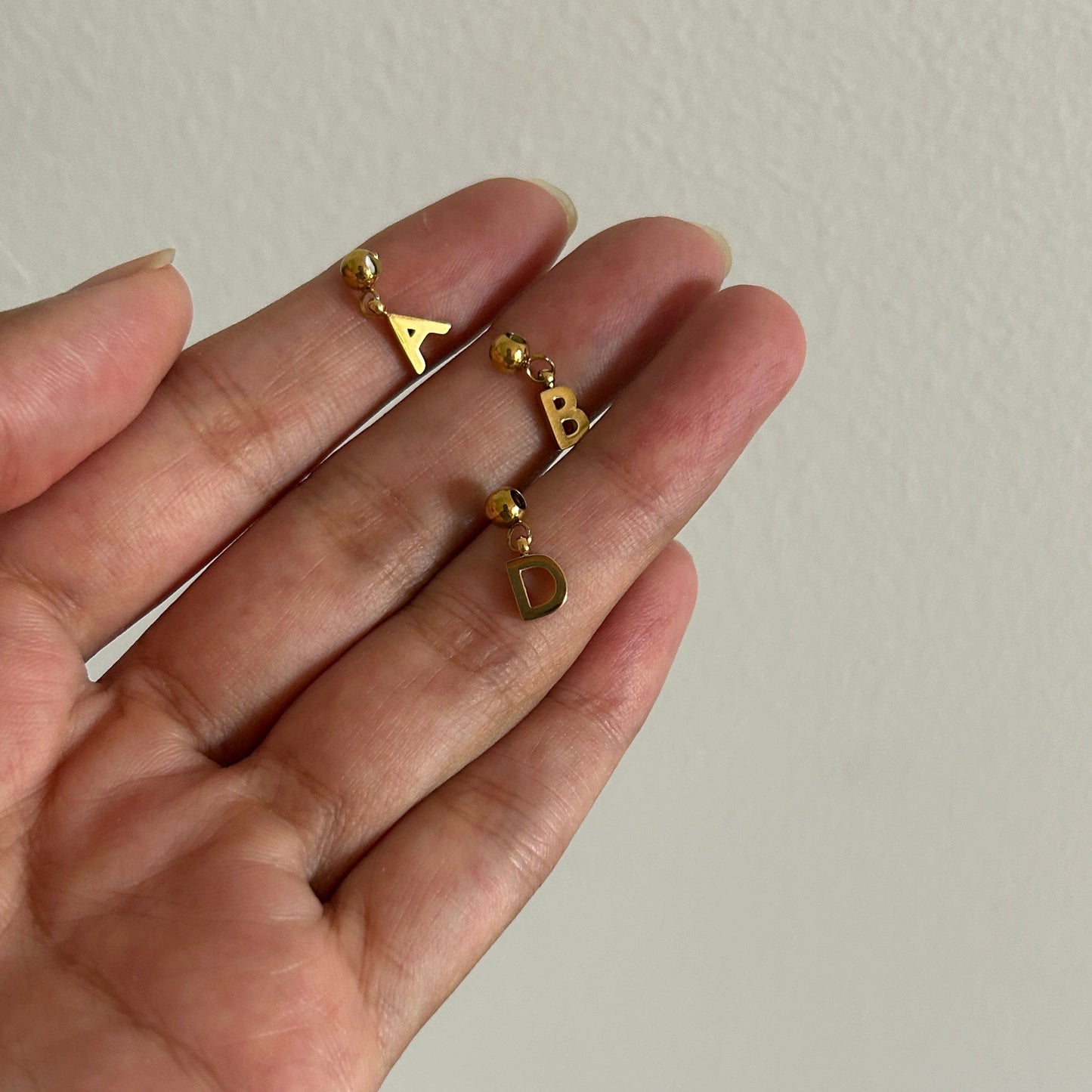 Needle Alphabet Charm