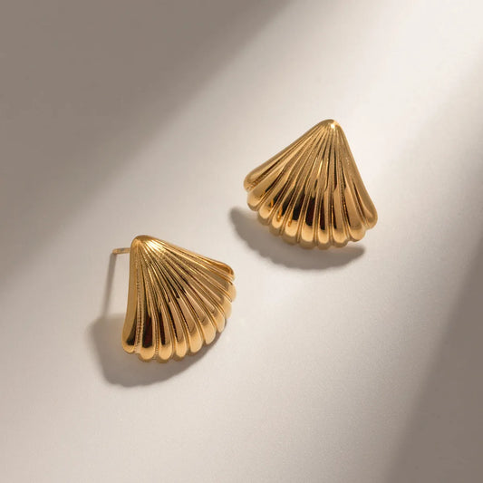 Seashell Studs
