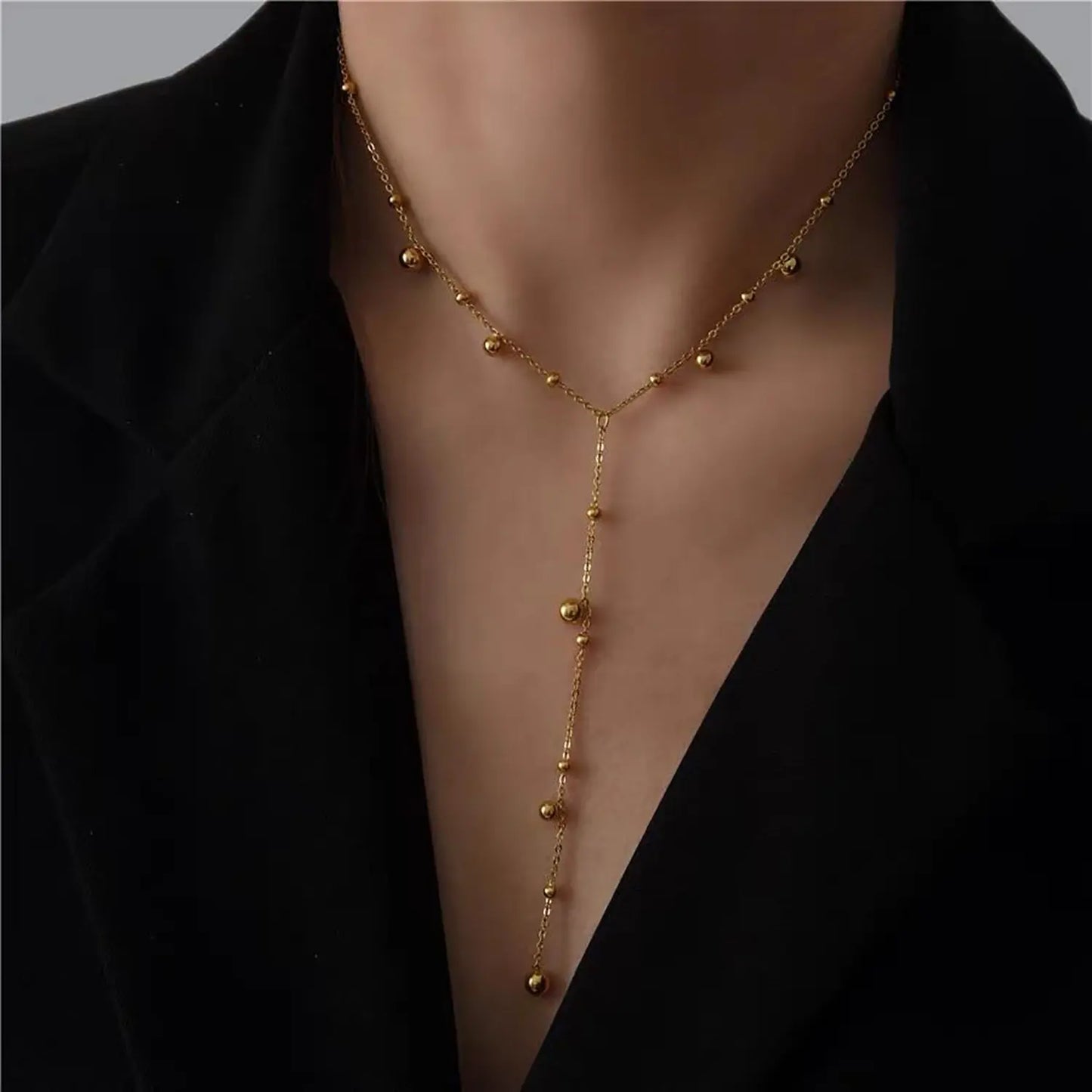 Beaded Lariat