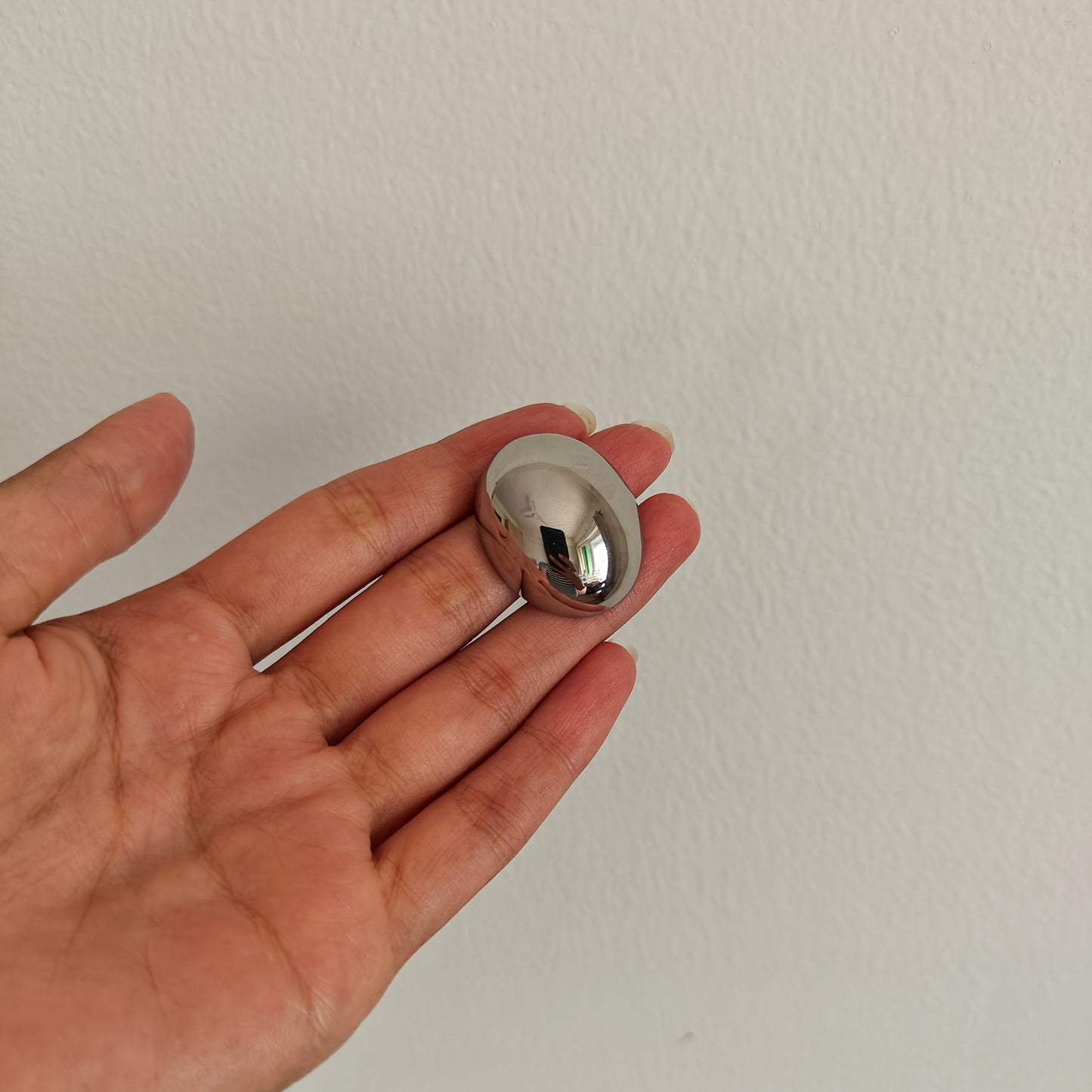 Orb Earrings- Silver