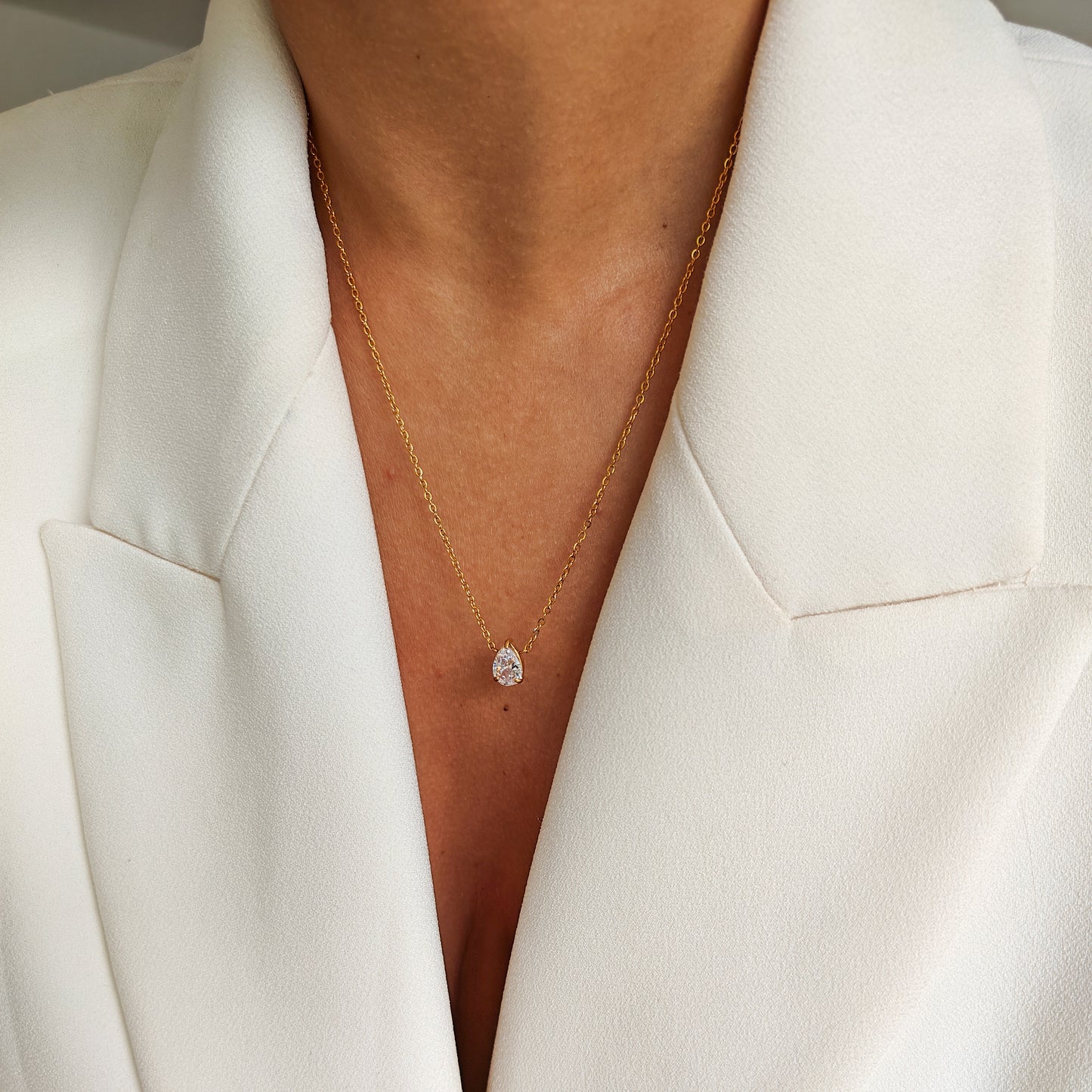 Pear Necklace